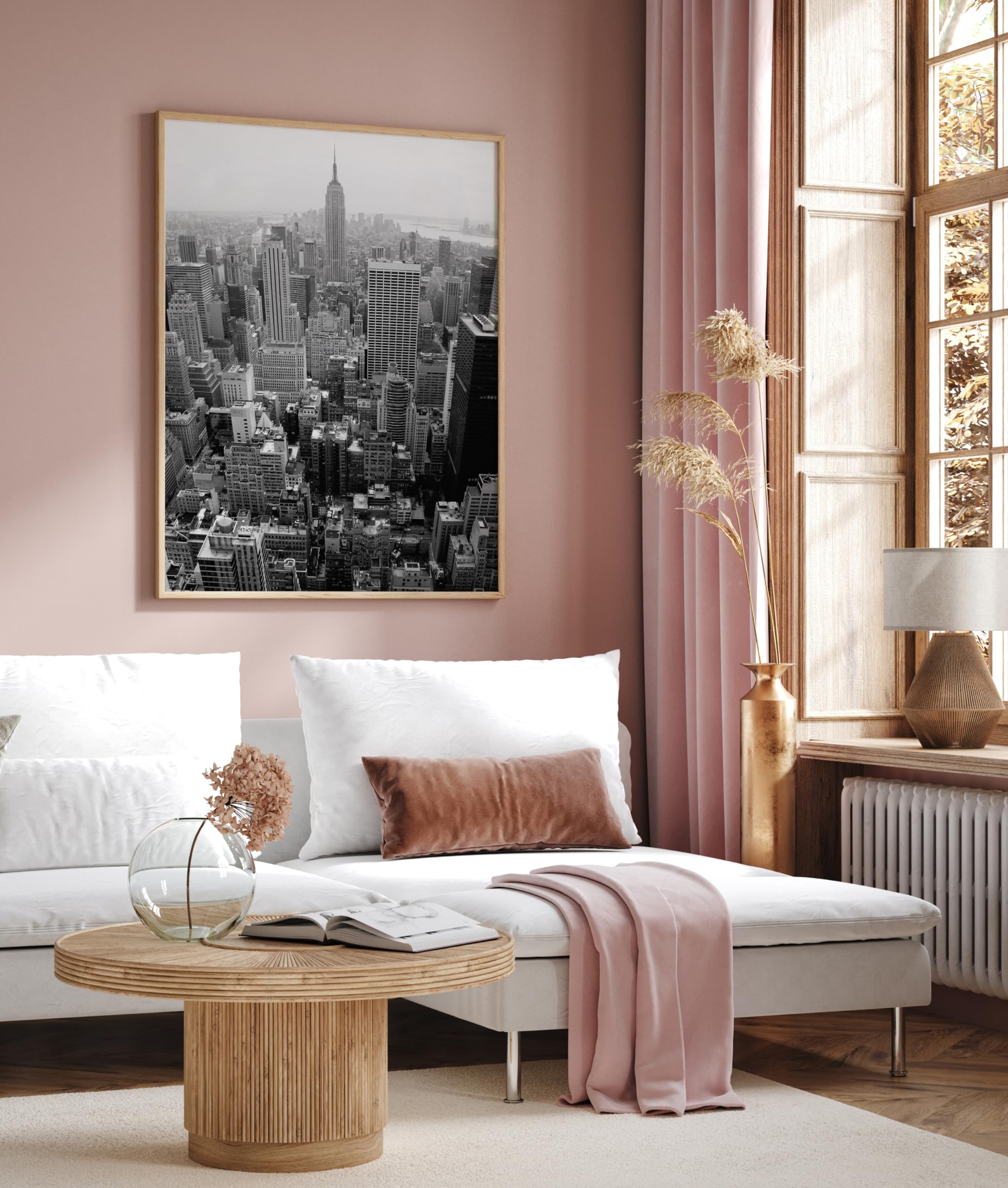 Monem Art Manhattan Print - New York City Poster - Black & White Photography Art - New York Skyline Art - NYC Wall Design - Living Room or Bedroom Wall Decor - 8x10 UNFRAMED Wall Art - Image 6